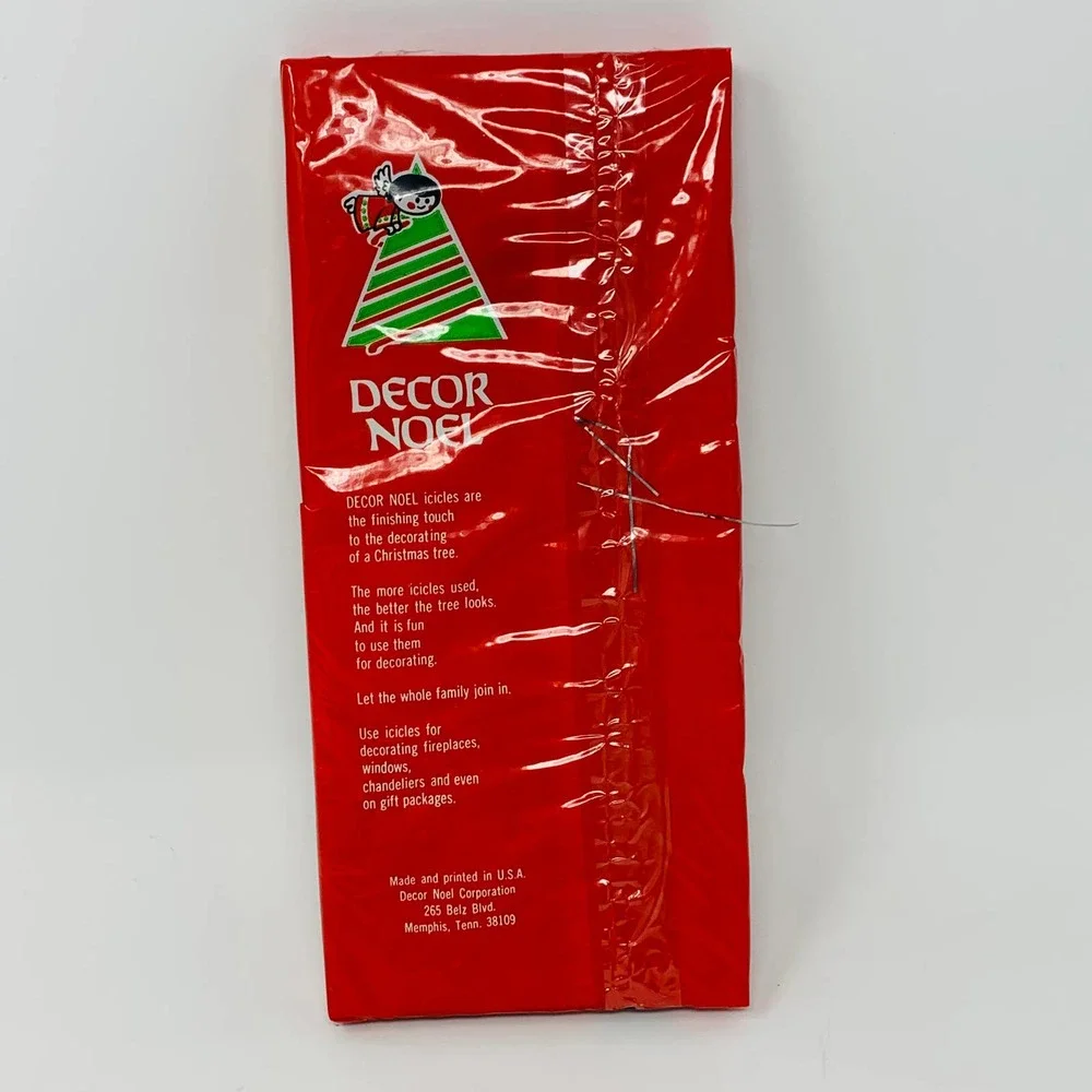 Vintage Decor Noel Icicles 1000 Strands 18